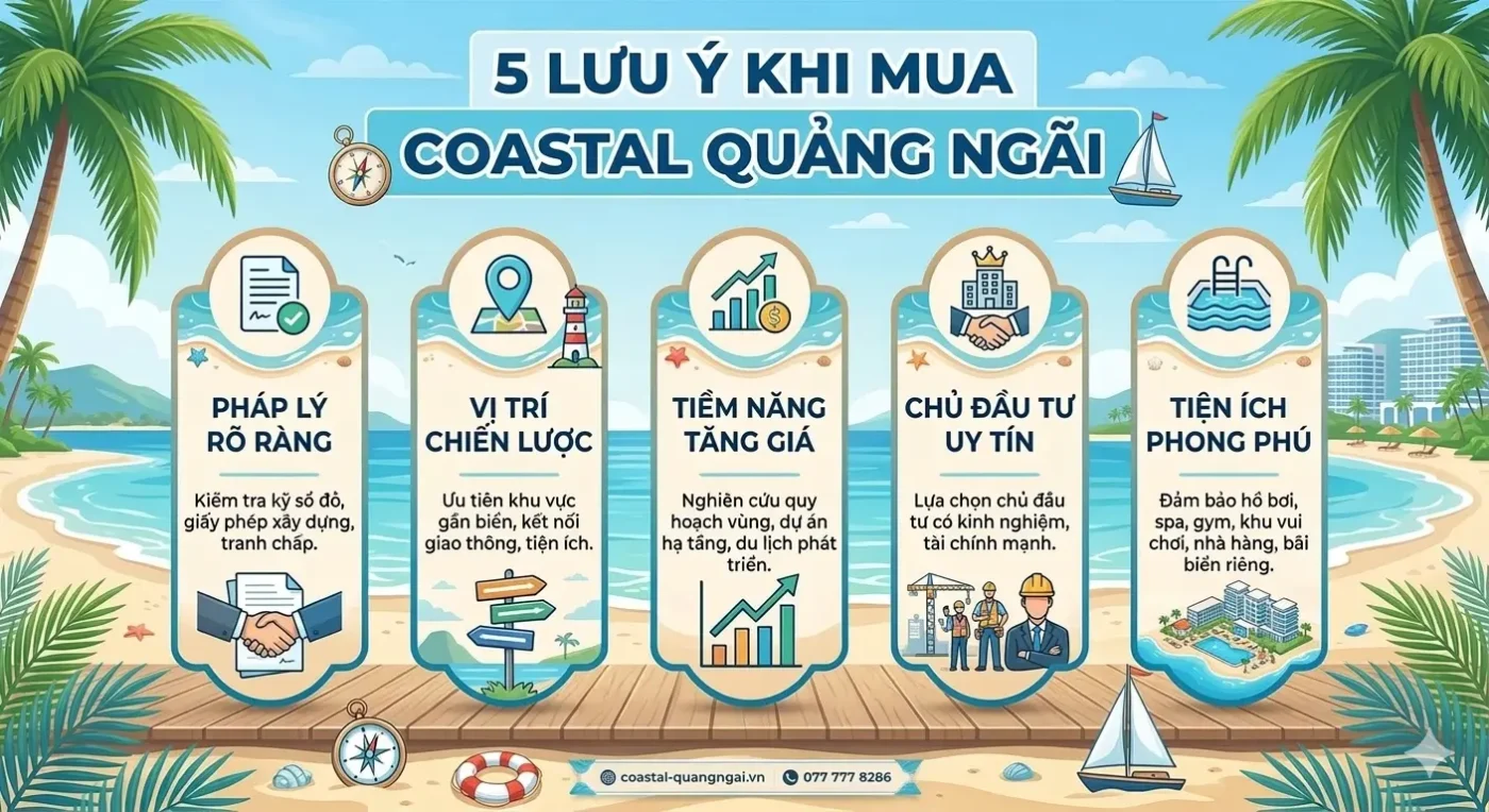 5 Lưu Ý Khi Mua Coastal Quảng Ngãi