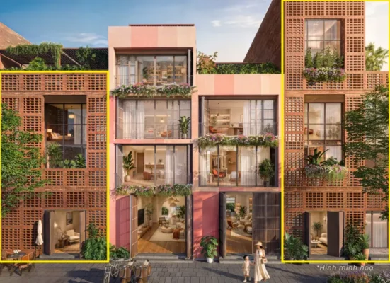 Kiến trúc giúp những ngôi nhà giảm cường độ ánh sáng và giảm nóng tại Coastal Quảng Ngãi