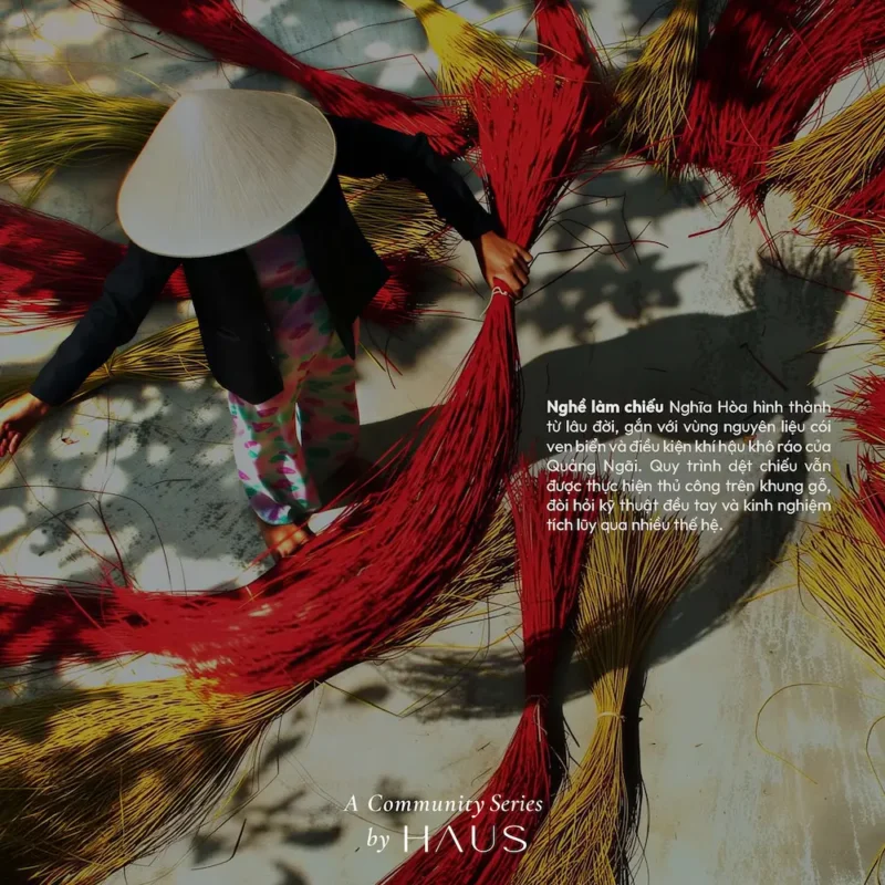 Nghề làm Chiếu tại Phố cổ Thu Xà