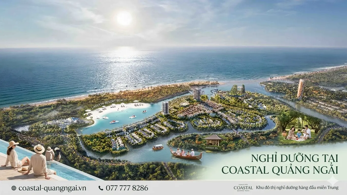 Nghỉ dưỡng tại Coastal Quảng Ngãi