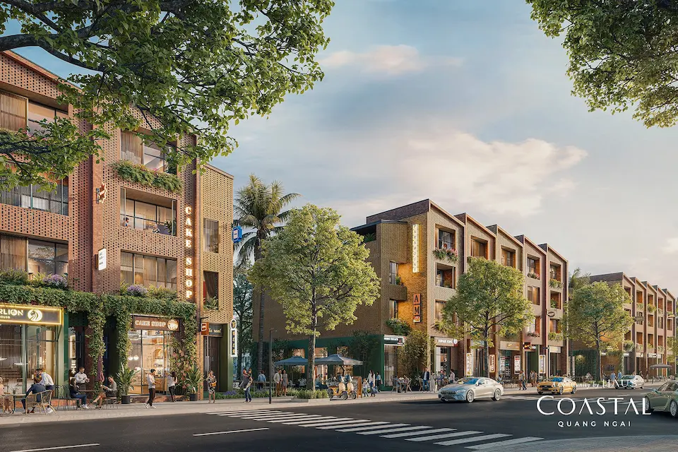 Shophouse đại lộ Coastal Quảng Ngãi