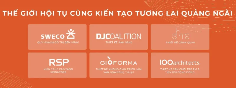 đối tác quốc tế đồng hành kiến tạo khu đô thị bền vững Coastal Quảng Ngãi