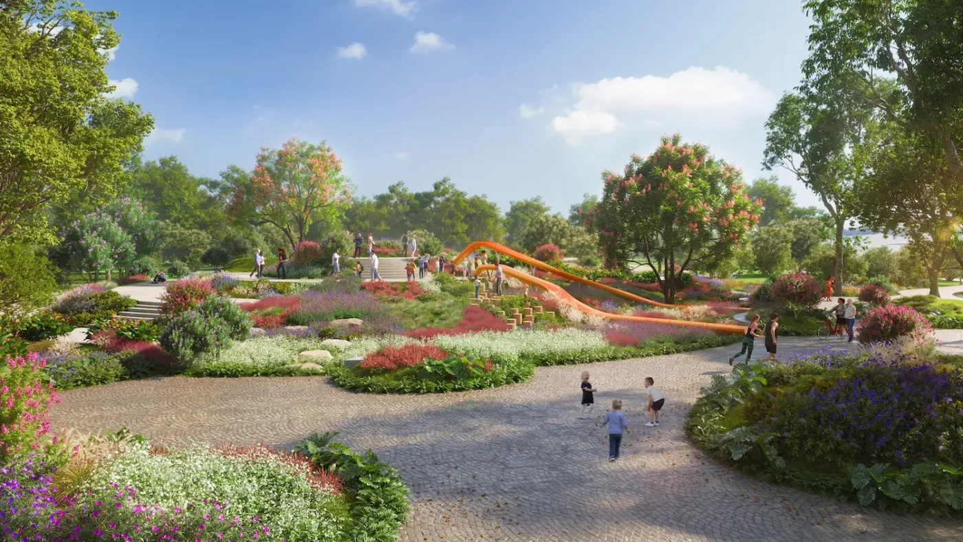 Mê cung hoa tại dự án Coastal Quảng Ngãi