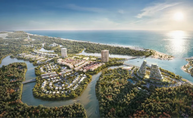 Phối cảnh tổng thể dự án Coastal Quảng Ngãi