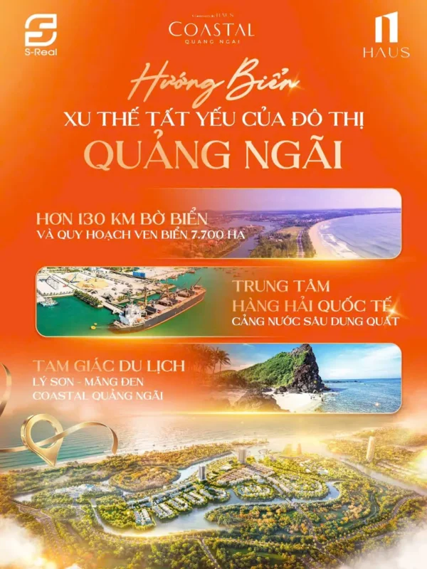 Quy hoạch 130 km bờ biển tại Quảng Ngãi - Xu hướng quy hoạch biển là xu thế