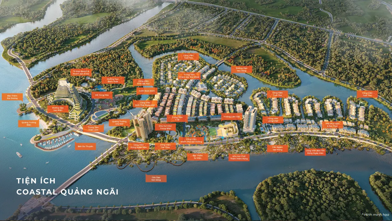 Tiện ích Coastal Quảng Ngãi