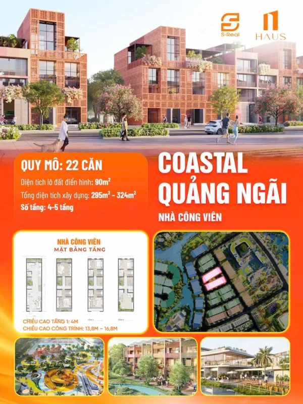 Nhà công viên Coastal Quảng Ngãi