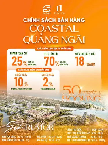Chính sách bán hàng Coastal Quảng Ngãi - Bản chính thức - mobile