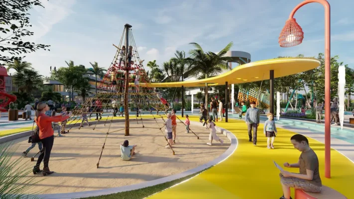 Công viên Đại Dương - Khu vui chơi sáng tạo, vận động và học hỏi của các bé tại Coastal Quảng Ngãi. Công trình dự kiến hoàn thành vào tháng 6 năm 2026 3