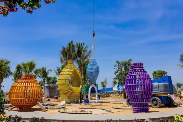 Tiến độ thi công công viên khám phá đại dương Coastal Quảng Ngãi - Tháng 5 năm 2026
