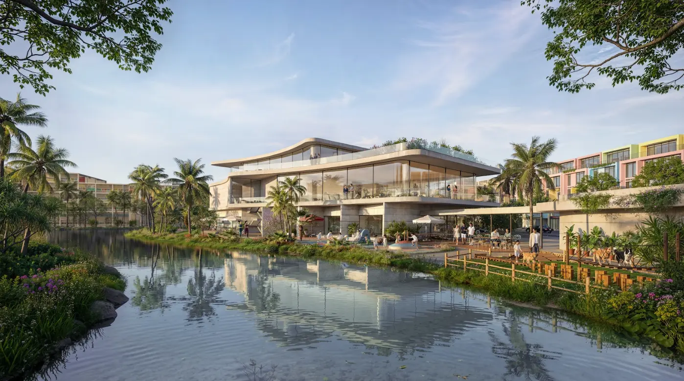 Trung tâm chăm sóc sức khỏe tại Coastal Quảng Ngãi. Nguồn phối cảnh tiện ích dự án Coastal Quảng Ngãi