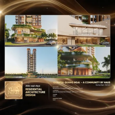 Asia’s Best Residential Architecture Design (Thiết kế Kiến trúc Nhà ở cao tầng Xuất sắc nhất châu Á)