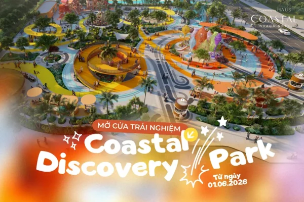 Hướng dẫn chi tiết sự kiện trải nghiệm Công viên khám phá đại dương Coastal Discovery Park Coastal Quảng Ngãi