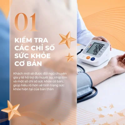 Kiểm tra chỉ số sức khỏe cơ bản - Hoạt động trong sự kiện