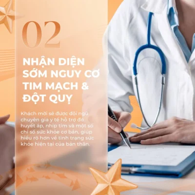 Nhận diện các nguy cơ về tim mạch của khách hàng - Hoạt động trong sự kiện