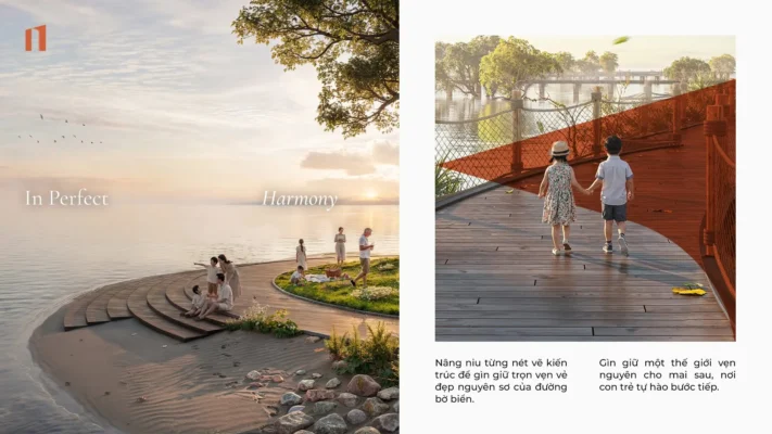 Phối cảnh cuộc sống cư dân tại Coastal Quảng Ngãi