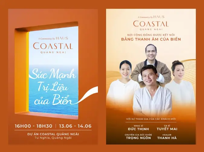 Sự kiện sức mạnh trị liệu tại dự án Coastal Quảng Ngãi