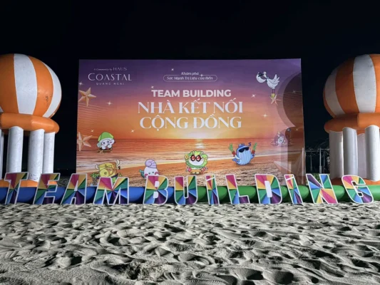 Team Building Nhà Kết Nối Cộng Đồng Hành Trình Đón Bình Minh Và Trị Liệu Biển Của Coastal Quảng Ngãi