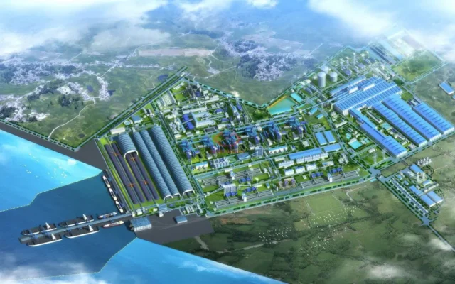 Toàn cảnh khu kinh tế Dung Quất