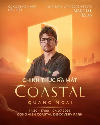 NHÂN VẬT ĐẶC BIỆT TẠI SỰ KIỆN RA MẮT COASTAL QUẢNG NGÃIMR. MARCIAL JESUS
NHÀ SÁNG LẬP 100ARCHITECTS