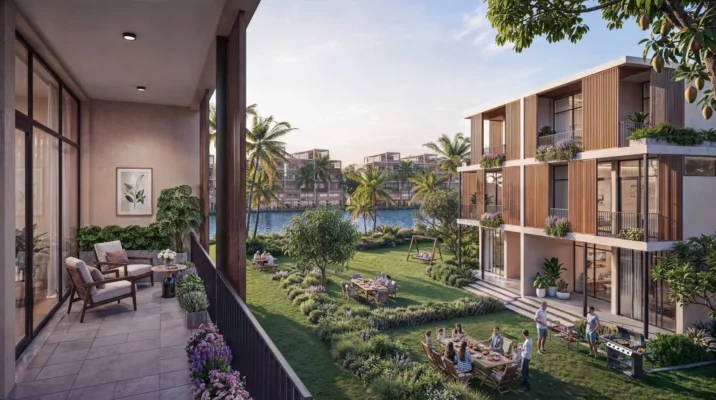 Biệt thự song lập trị liệu Coastal Quảng Ngãi - Góc nhìn ra sông
