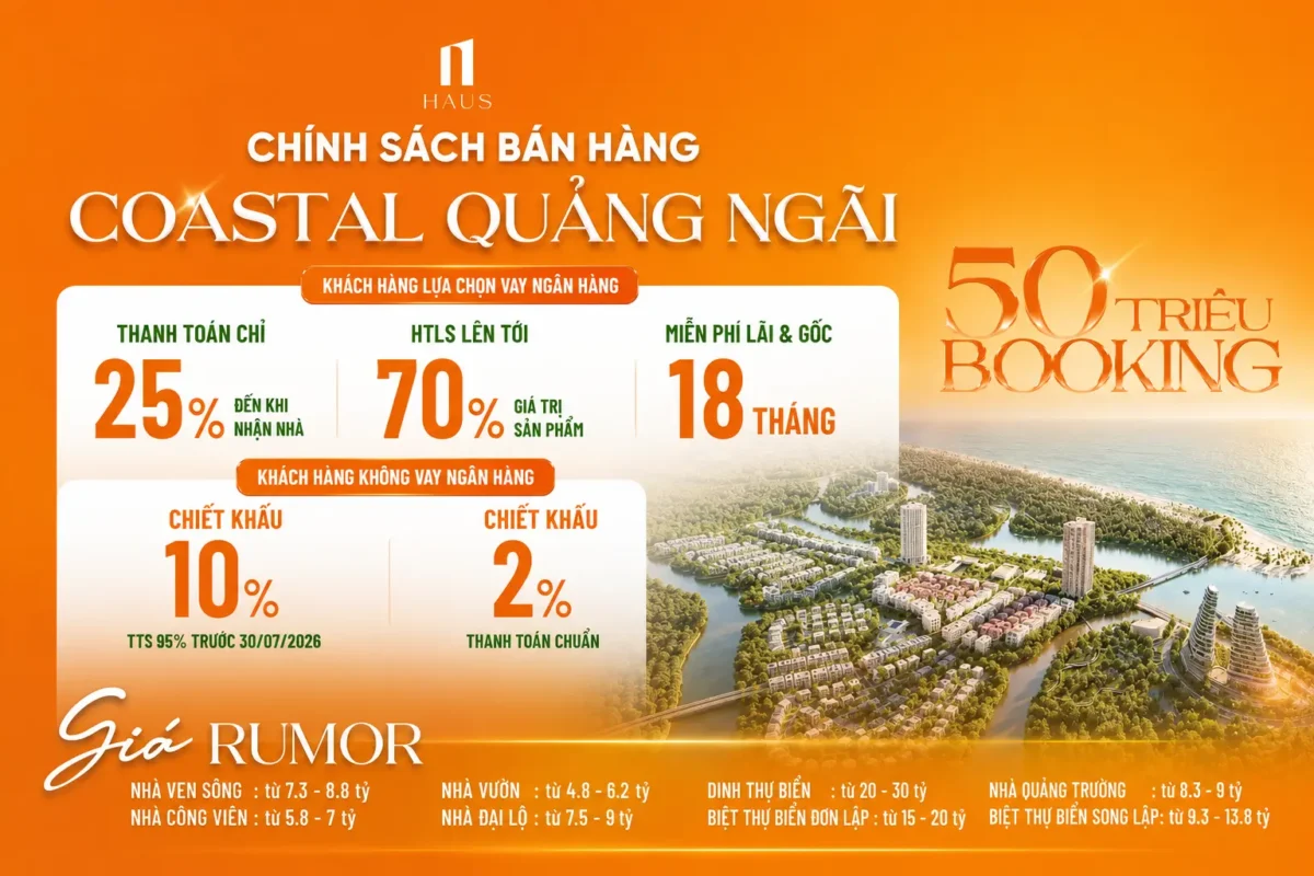 Chính sách bán hàng Coastal Quảng Ngãi - Bản chính thức ngang