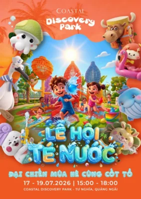 Lễ hội té nước Coastal Quảng Ngãi