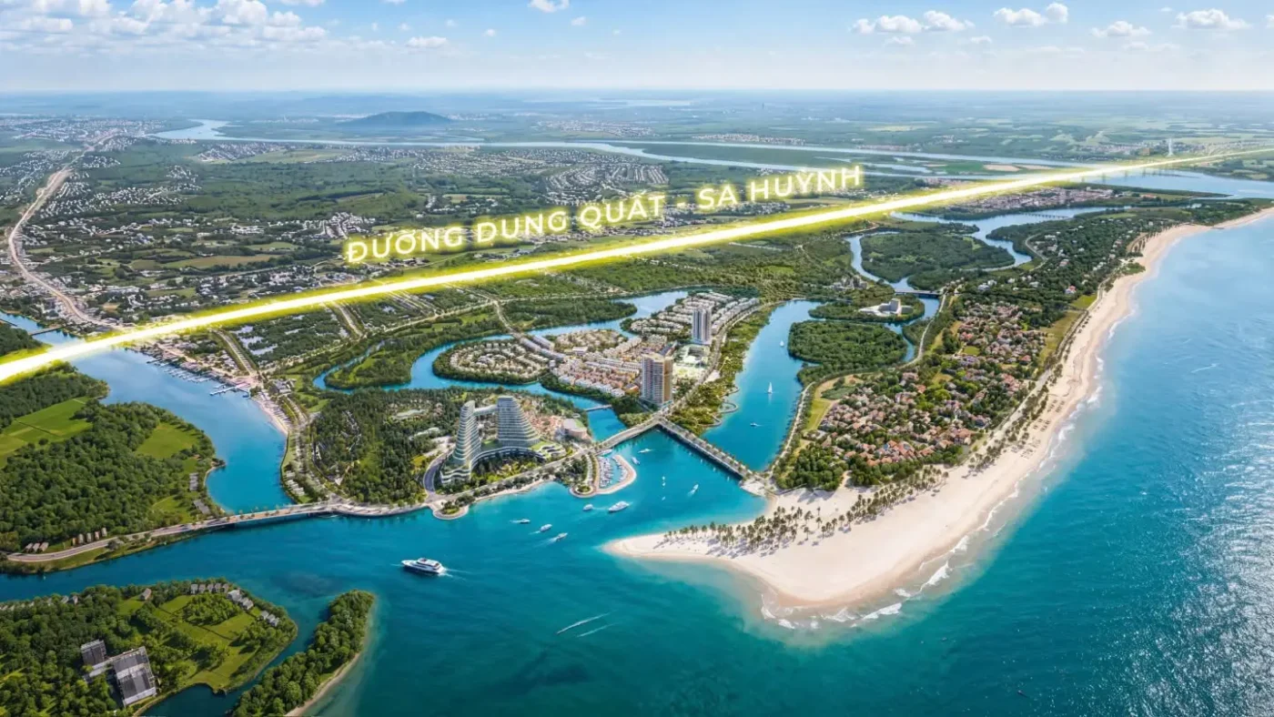 vị trí Coastal Quảng Ngãi